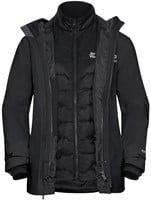 Jack Wolfskin Flowline 3-in-1 Jacket W - Black