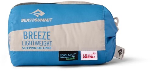 Sea To Summit Breeze Lightweight Liner - Rectangular w/ Pillow Sleeve