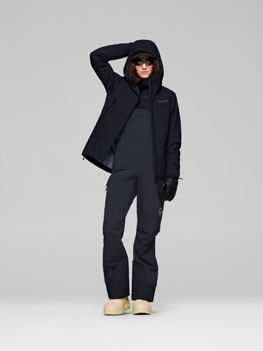 Norrøna Møre Flex1 Bibs W's - Caviar Black