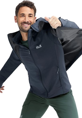 Jack Wolfskin Litestride 3-in-1 Jacket M - Midnight Sky