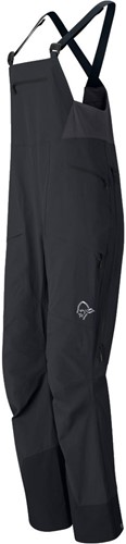Norrøna Møre Flex1 Bibs W's - Caviar Black