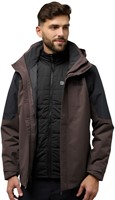 Jack Wolfskin Romberg 3-in-1 Jacket M - Peat