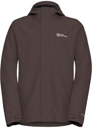 Jack Wolfskin Altenberg 3-in-1 Jacket - Peat - Men's Winter Jacket