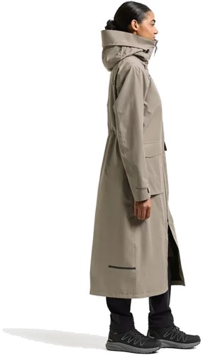 Didriksons Nadja Parka Long W - Ash Brown