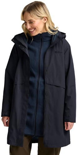 Jack Wolfskin Baylight 3-in-1 Coat W - Black