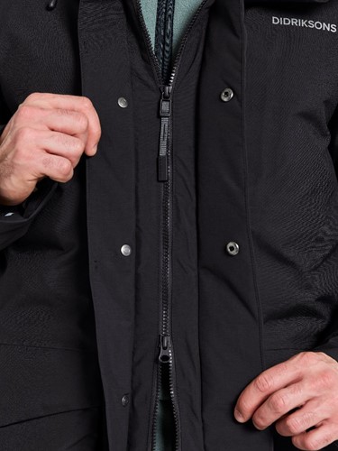Didriksons Akilles Parka M - Black