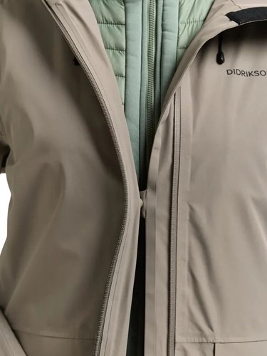 Didriksons Nadja Parka Long W - Ash Brown