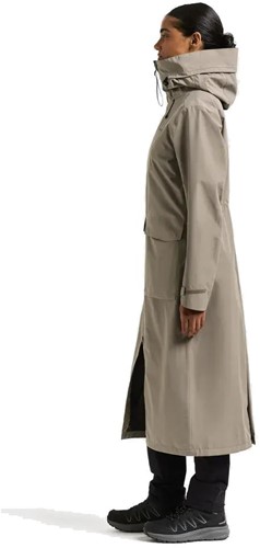 Didriksons Nadja Parka Long W - Ash Brown