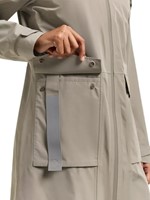 Didriksons Nadja Parka Long W - Ash Brown