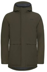 Jack Wolfskin Cold Camp Coat - Obsidian Moss - Men's Winter Jacket