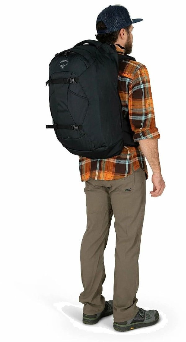 Osprey Farpoint 40 Black Travel Backpack 843820120707