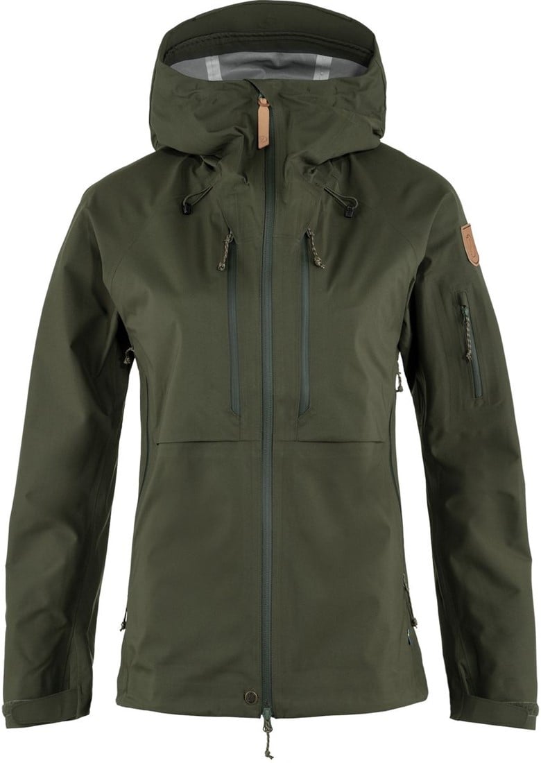 Fjallraven Keb Eco Shell Jacket W Deep Forest M Wir sind Ihr Spezialist fur Outdoor wintersport. hockey und mehr