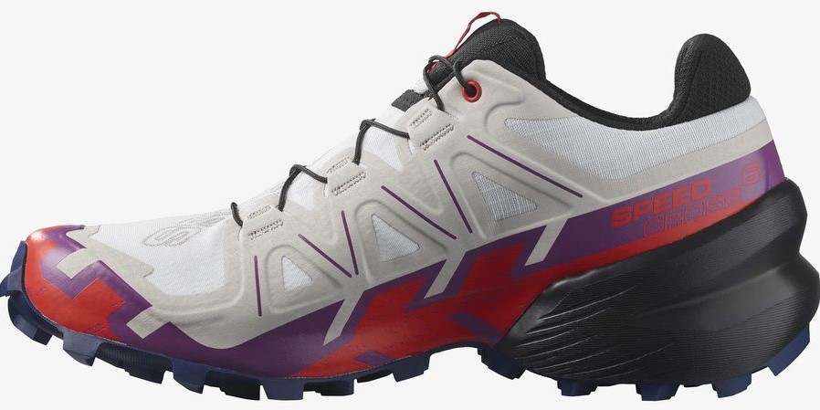Salomon Speedcross 6 W - White/Sparkling Grape/Fiery Red - 38 (UK 5) Wir  sind Ihr Spezialist für Outdoor , wintersport. hockey und mehr.