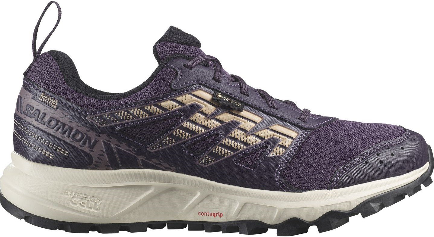 Salomon Wander GTX W Nightshade Moonscape Wheat 42 2 3 UK 8.5 Wir sind Ihr Spezialist fur Outdoor wintersport. hockey und mehr