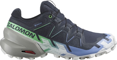 Salomon Speedcross 6 GTX W - Carbon/Provence/White - 37 1/3 (UK 4.5)