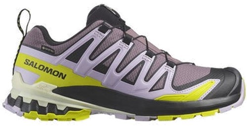 Salomon Xa Pro 3D v9 GTX W - Moonscape/Orchid Petal/Sulphur Spring - 41 1/3 (UK 7.5)
