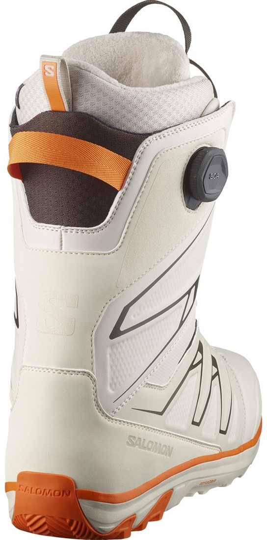 Salomon Launch BOA SJ BOA - Rainy Day/Birch/Vibrant Orange - 42 1