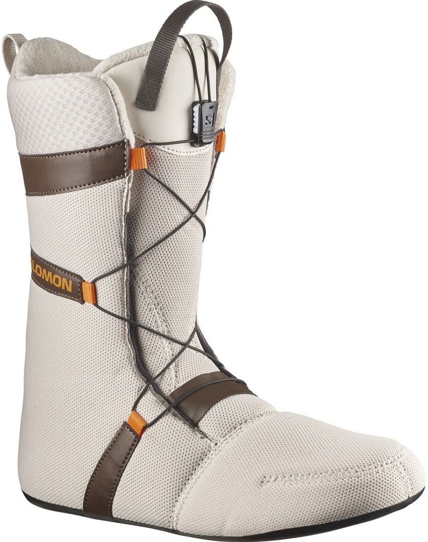 Salomon Launch BOA SJ BOA Rainy Day/Birch/Vibrant Orange 43