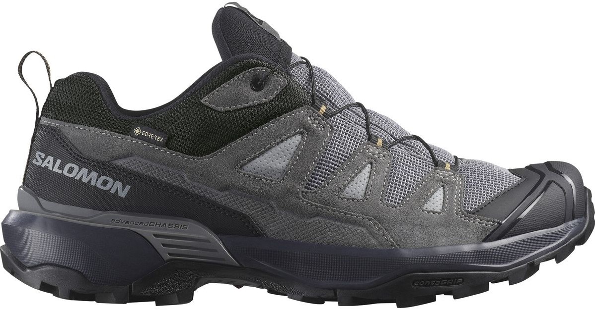 Salomon X Ultra 360 Leather GTX Sharkskin Castlerock Kelp 45 1 3 UK 10.5
