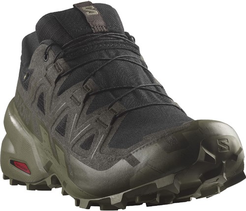Salomon Speedcross 6 GTX - Black/Peat/Deep Lichen Green