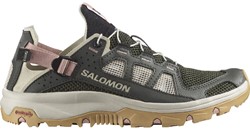 Salomon Techamphibian 5 - Peat/Rainy Day/Hyma Pink - Women's Water Shoes