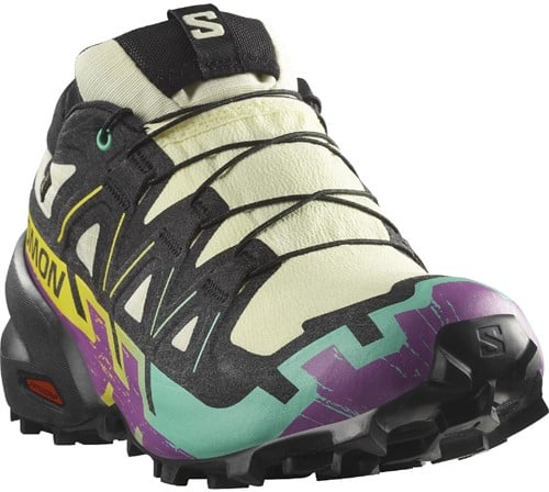 Salomon Speedcross 6 GTX W - Transparent Yellow/Black/Waterfall