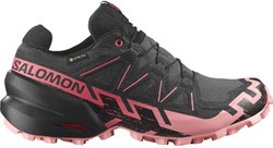 Salomon Speedcross 6 GTX - Nine Iron/Black/Flamingo Pink - Women's Trail Running Shoes