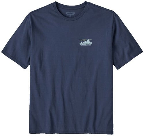 Patagonia M's '73 Skyline Organic T-Shirt - New Navy - S