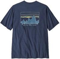 Patagonia M's '73 Skyline Organic T-Shirt - New Navy