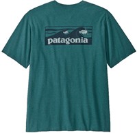 Patagonia M's Boardshort Logo Pocket Responsibili-Tee - Wetland Blue