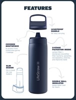 LifeStraw Go 2.0 Series - Stainless Steel - 500 ml