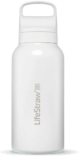 LifeStraw Go Series - Stainless Steel - 1L - White