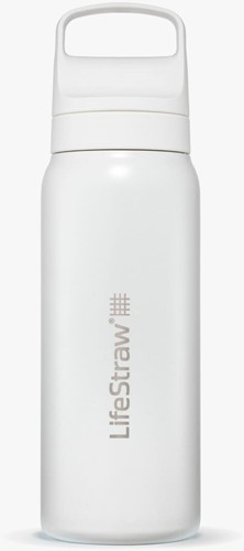 LifeStraw Go Series - Stainless Steel - 700 ml - Polar White