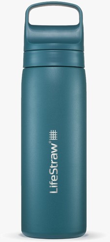 LifeStraw Go Series - Stainless Steel - 500 ml - Laguna Teal