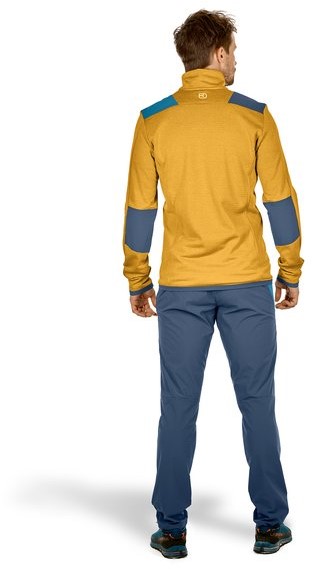 fleece light grid jacket m