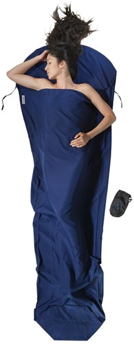 Cocoon Mummy Liner - Microfiber - Blau