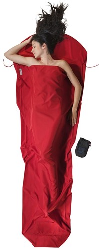 Cocoon Mummy Liner - Microfiber - Cranberry