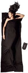 Cocoon Travelsheet - 100% Merino Wool - Schwarz