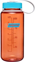 Nalgene Wide-Mouth - 500 ml - Flame w/Blue Atoll