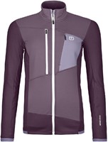 Ortovox Fleece Grid Jacket W - Dark Wild Berry - S
