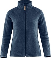 Fjällräven Övik Fleece Zip Sweater W - Navy - S