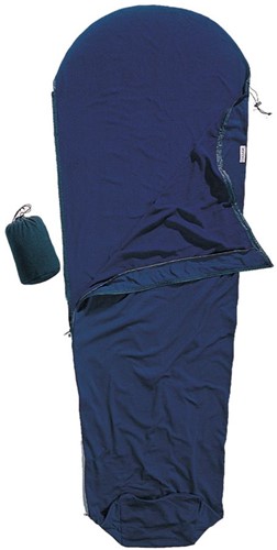 Cocoon Mummy Liner - Microfleece - Dark Petrol - Rechts