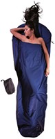 Cocoon Mummy Liner - Microfleece - Dark Petrol - Right