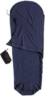 Cocoon Mummy Liner - Microfleece Mediumweight - Twilight - Left