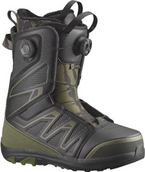 Salomon Launch BOA SJ BOA - Black/Olive Night/Rosin - Men's Snowboard Shoes
