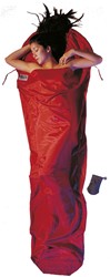 Cocoon Mummy Liner - Silk/Cotton - Monk's Red