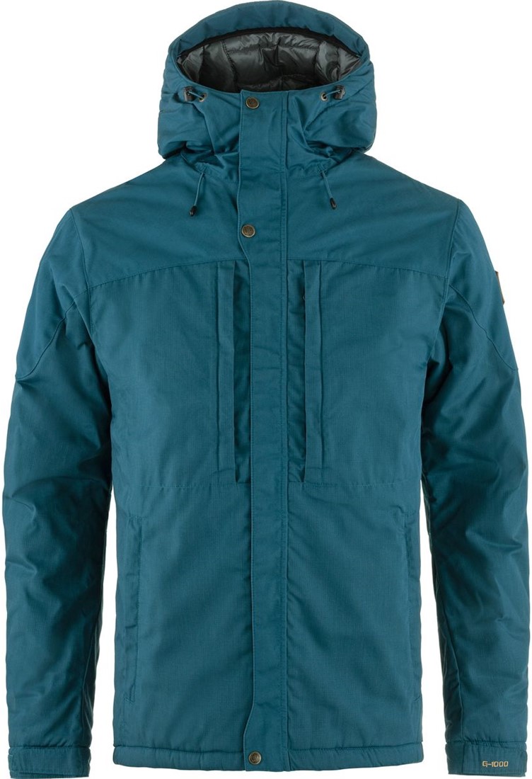Fjallraven Skogso Padded Jacket M Deep Sea S Wir sind Ihr Spezialist fur Outdoor wintersport. hockey und mehr