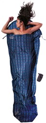 Cocoon Mummy Liner - 100% Silk - Checked Silk
