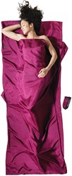 Cocoon Travelsheet - 100% Silk - Mulberry Red
