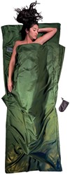 Cocoon Travelsheet - 100% Silk - Dark Olive Green